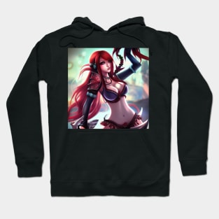 Red hair Katarina artwork Hoodie